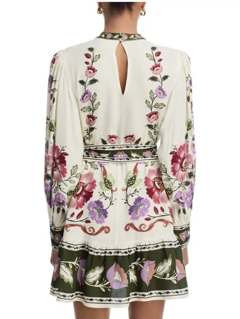 Farm Rio NWT Rococo Mini Dress XS - Picture 2 of 9